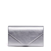 Pochette elegante in liz argento. - TreemmeCreazioni