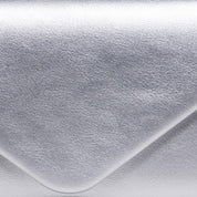 Pochette elegante in liz argento. - TreemmeCreazioni