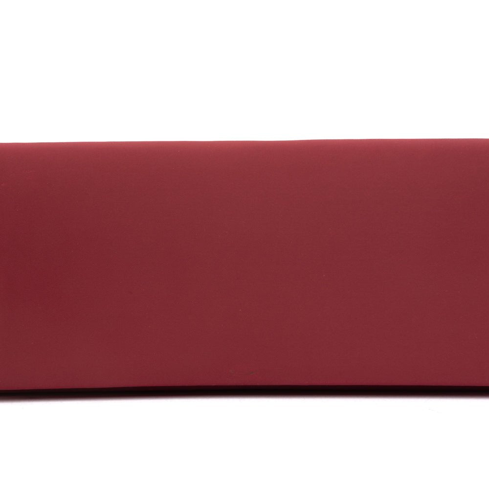 Pochette elegante in raso rosso bordeaux - TreemmeCreazioni