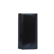 Pochette elegante in raso spalmato blu - TreemmeCreazioni