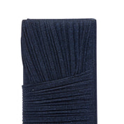 Pochette in gagliardo blu con intreccio - TreemmeCreazioni