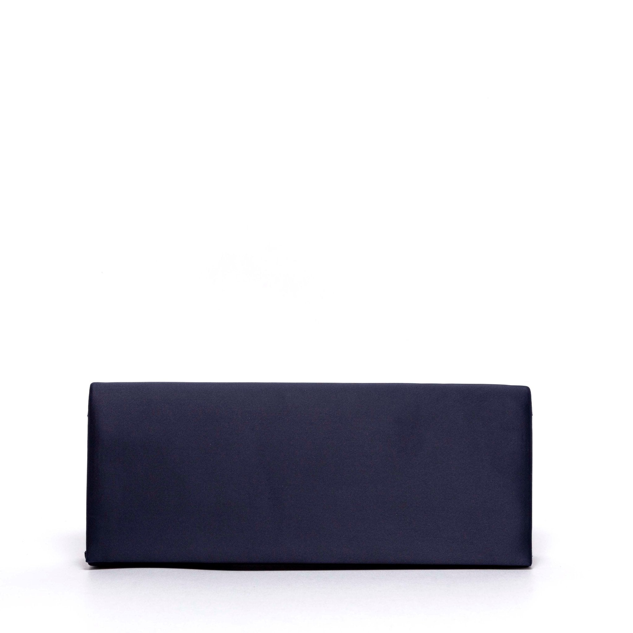 Pochette in raso blu. - TreemmeCreazioni