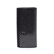 Pochette in raso nero con cristalli. - TreemmeCreazioni