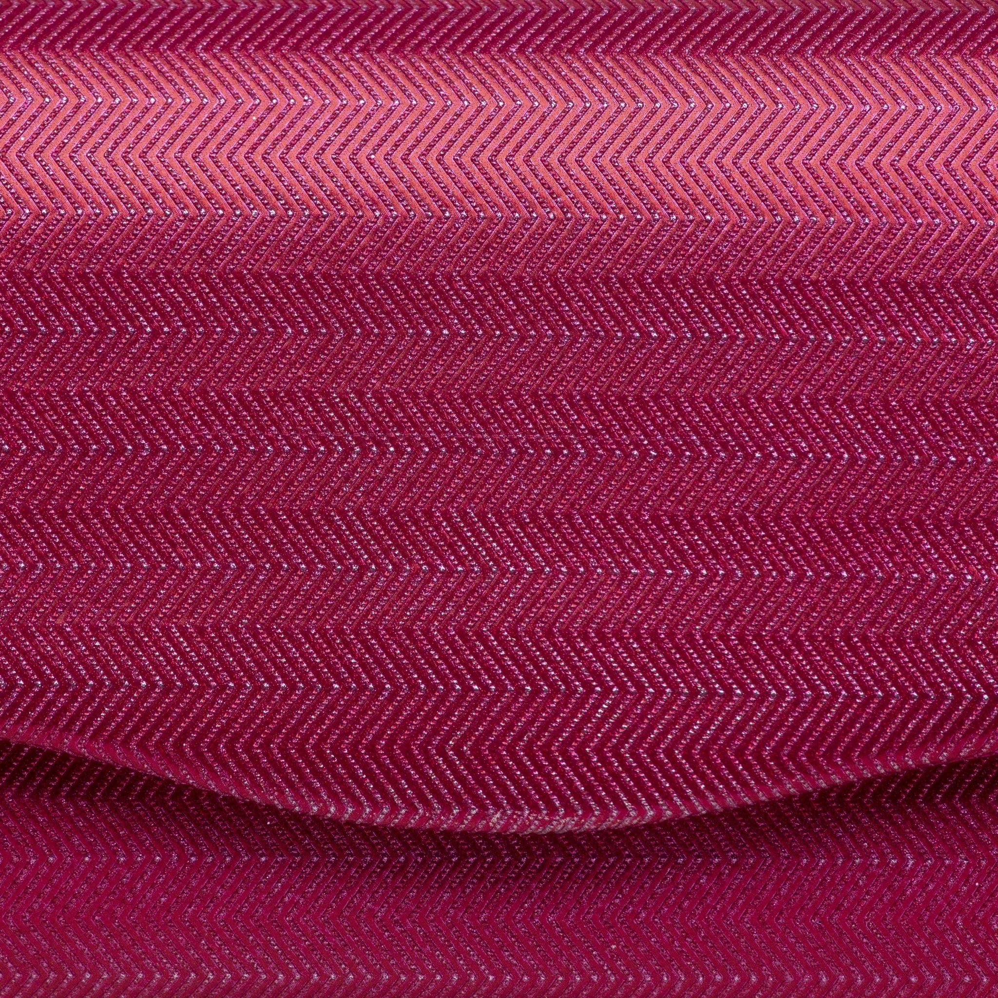 Pochette in tessuto glitterato magenta. - TreemmeCreazioni