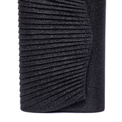 Pochette in tessuto glitterato nero - TreemmeCreazioni