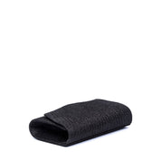 Pochette in tessuto glitterato nero - TreemmeCreazioni