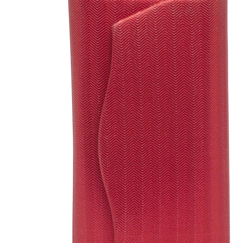 Pochette in tessuto glitterato rosso - TreemmeCreazioni
