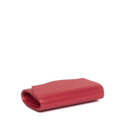 Pochette in tessuto glitterato rosso - TreemmeCreazioni