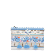 Pochette summer in canvas color sabbia - TreemmeCreazioni