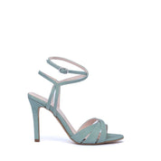 Sandalo in microglitter menta - TreemmeCreazioni
