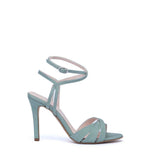 Sandalo in microglitter menta