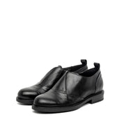 Scarpa bassa in vitello nero - TreemmeCreazioni