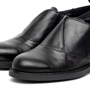 Scarpa bassa in vitello nero - TreemmeCreazioni