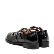 Scarpa bassa Mary Jane in ciak nero. - TreemmeCreazioni