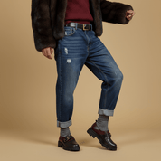 Scarpa combat in naplak con fibbia. - TreemmeCreazioni