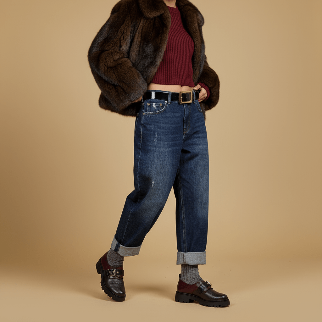 Scarpa combat in naplak con fibbia. - TreemmeCreazioni