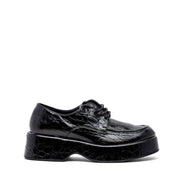 Scarpa stringata in cocco con platform. - TreemmeCreazioni