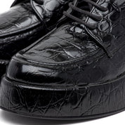 Scarpa stringata in cocco con platform. - TreemmeCreazioni