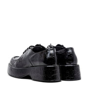 Scarpa stringata in cocco con platform. - TreemmeCreazioni
