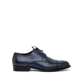 Scarpa uomo elegante in lornat blu.