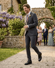 Scarpa uomo elegante in vitello nero - TreemmeCreazioni
