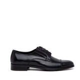 Scarpa uomo elegante in vitello nero.