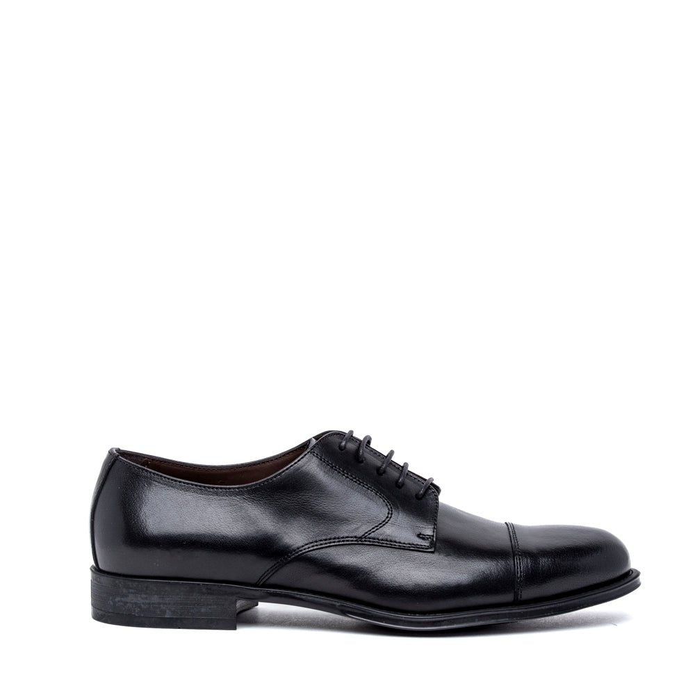 Scarpa uomo elegante in vitello nero - TreemmeCreazioni
