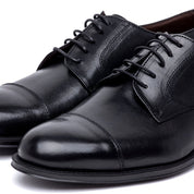 Scarpa uomo elegante in vitello nero - TreemmeCreazioni