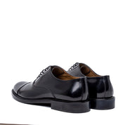 Scarpa uomo elegante in vitello spazzolato nero - TreemmeCreazioni