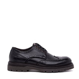 Scarpa uomo Oxford in pelle nera.