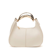 Shopper a mano in ecopelle burro. - TreemmeCreazioni