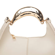 Shopper a mano in ecopelle burro. - TreemmeCreazioni