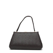 Shopper a mano in pelle intrecciata. - TreemmeCreazioni