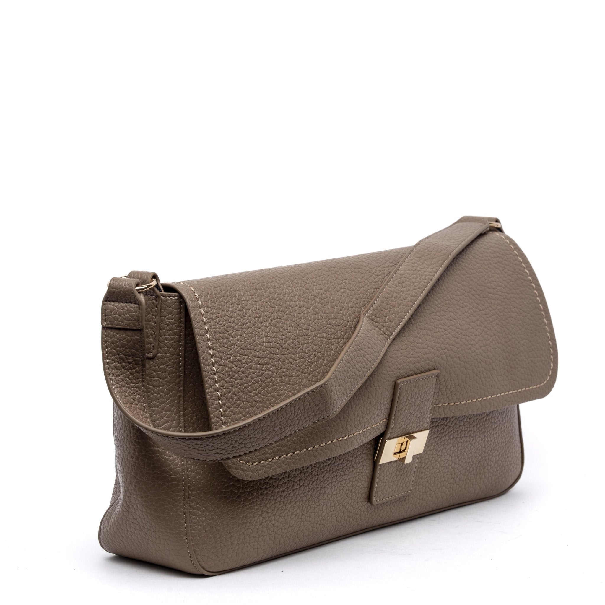 Shopper a spalla con forma a maxi babuette. - TreemmeCreazioni