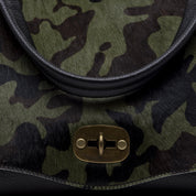 Shopper modello postina in pelle e cavallino camouflage - TreemmeCreazioni