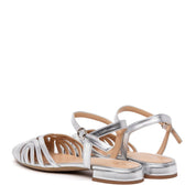 Slingback bassa in charm argento - TreemmeCreazioni