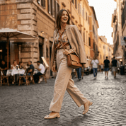 Slingback bassa in nappa nude - TreemmeCreazioni
