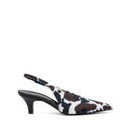 Slingback con stampa cow muccata. - TreemmeCreazioni