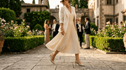 Slingback in gagliardo nude con cinturino. - TreemmeCreazioni