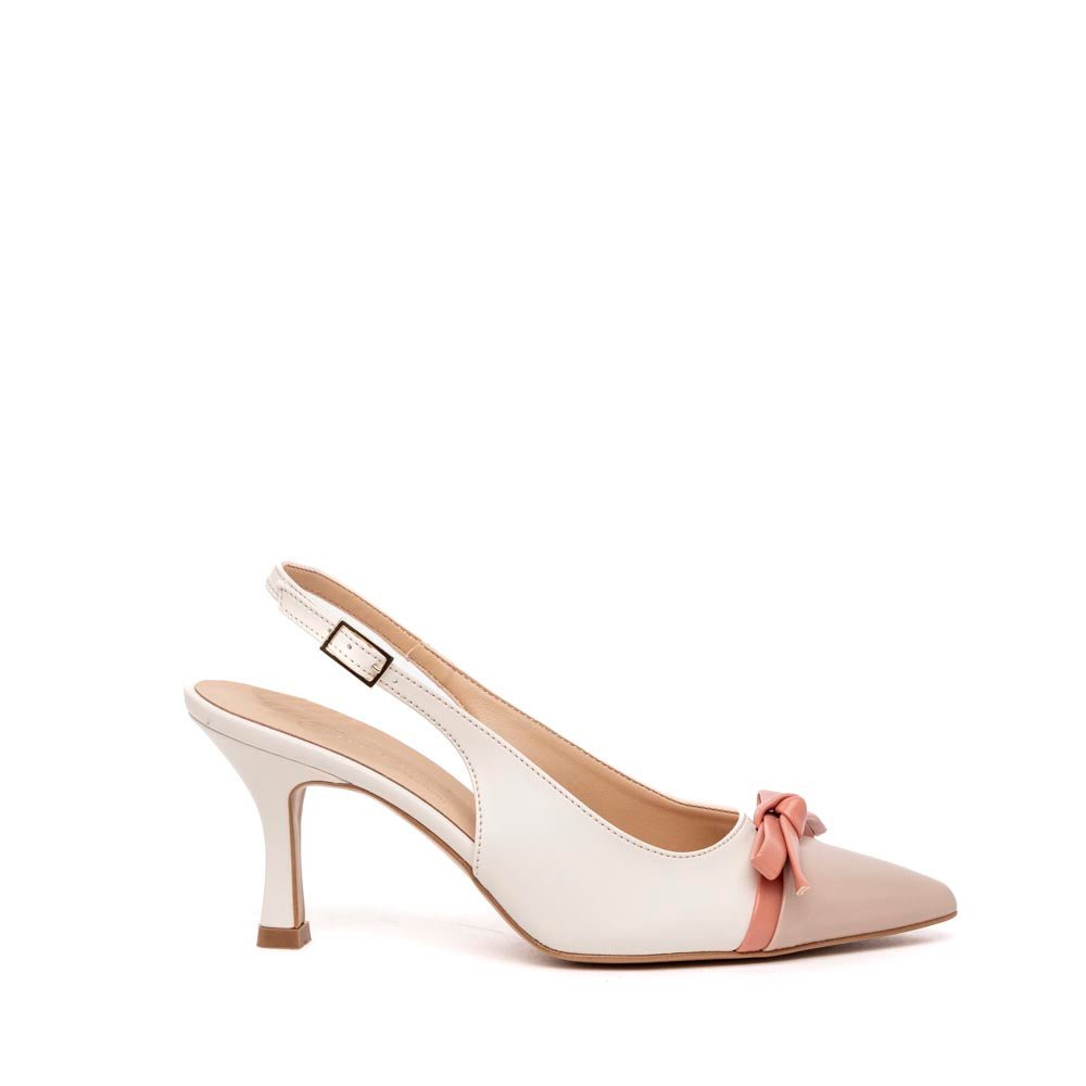 Slingback in liz burro con fiocchetto - TreemmeCreazioni