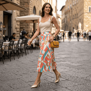 Slingback in lume platino con tacco. - TreemmeCreazioni
