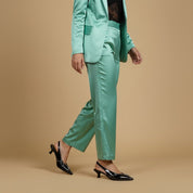 Slingback in naplak nero con cerniera. - TreemmeCreazioni