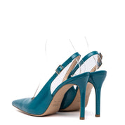 Slingback in naplak ottanio - TreemmeCreazioni