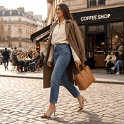 Slingback in naplak pitonata - TreemmeCreazioni