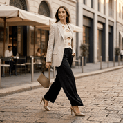 Slingback in naplak senape - TreemmeCreazioni