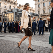 Slingback in naplak testa di moro - TreemmeCreazioni