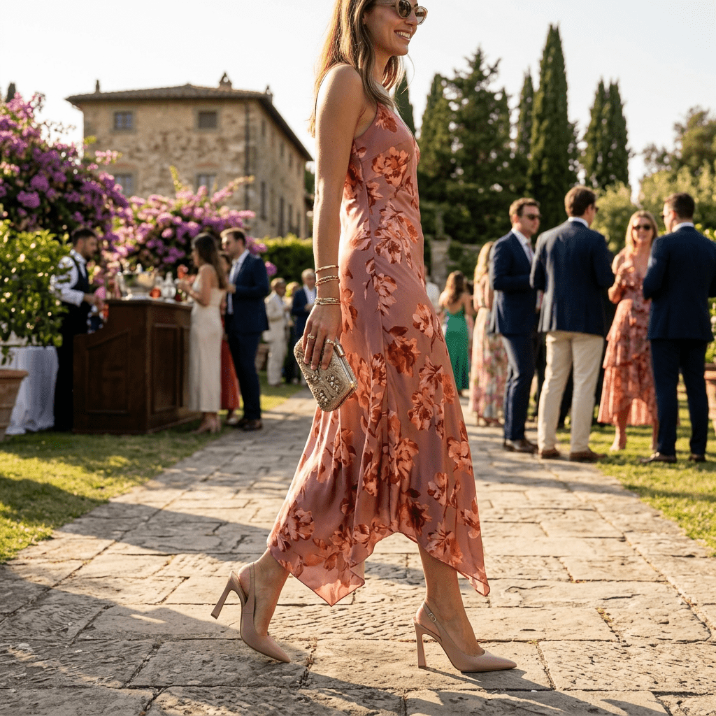 Slingback in nappa rosa antico - TreemmeCreazioni