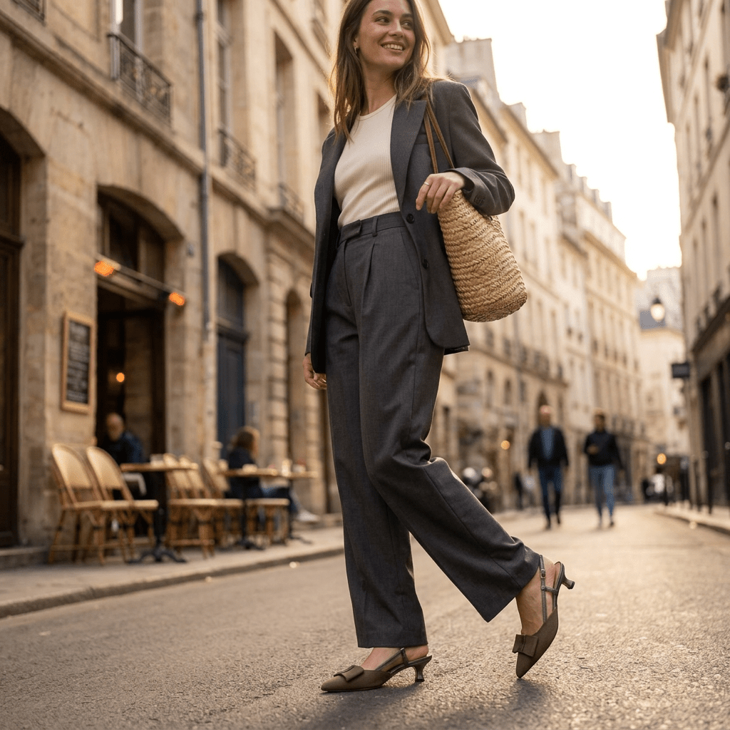 Slingback in rafia cerata con maxi fiocco - TreemmeCreazioni