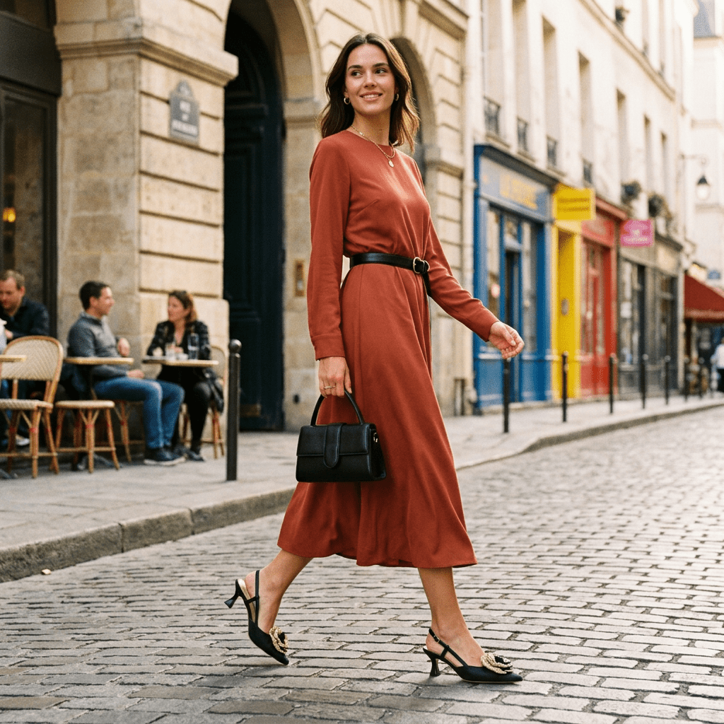 Slingback in rafia cerata nera con rosa - TreemmeCreazioni