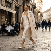 Slingback in vernice burro con maxi fiocco - TreemmeCreazioni